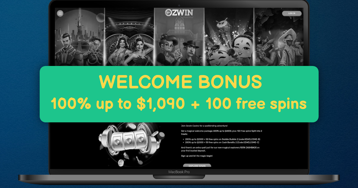 Ozwin Casino banner